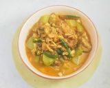 Foto langkah ke 9 dari resep Sayur Kacang Tolo Labu Siam.