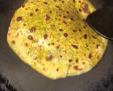A picture of step 9 of Kele,spinach,beetroot quinoa,oatmeal paratha.