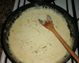Foto del paso 5 de la receta: Bifes de chorizo con salsa de hongos de pino y de coco - opción salsa de queso azul