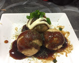 A picture of step 9 of Takoyaki.