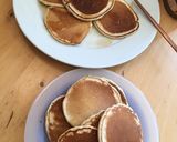 Φωτογραφία βήματος 4 της συνταγής Vegan Pancakes 🥞🥞🥞🍯🍯🍯