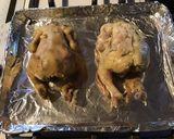 A picture of step 2 of California Farm Wild Rice Sage Stuffed Cornish Hens.