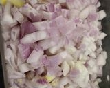 A picture of step 1 of Veg cheese bhurji.