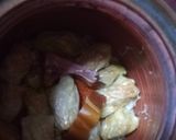Töltött káposzta cserépedényben recept fázis 3 fotója