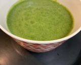 A picture of step 3 of Kabuli chana pudina chutney.