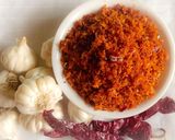 खमंग व रुचकर लसूण चटणी (lasun chutney recipe in marathi) रेसिपी स्टेप 4 फोटो 