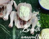 A picture of step 2 of Dajaj Al Faham or Arabic Chargrilled Chicken.