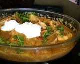 A picture of step 3 of Microwave Chicken Curry.