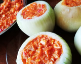 Foto del paso 4 de la receta: Cebollas rellenas de atun