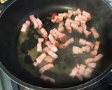 Une image de l'étape 6 de Carottes au lard et poivron vert.
