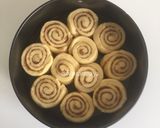 A picture of step 8 of Cinnamon Rolls (one egg, delicious).