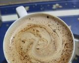 A picture of step 4 of Frothy coffee.