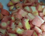 A picture of step 1 of Gajar ka halwa.
