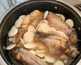 Pulyka fricassée - pulykaszárnyból recept fázis 2 fotója