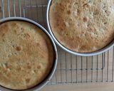 A picture of step 9 of Pecan layer cake.
