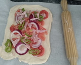 Foto del paso 3 de la receta: Coca de verduras con jamón