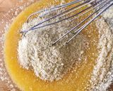 Hình bước làm 1 của món 💚 Bánh Ba Vua Truyền Thống Nhân Fragipane (Custard Hạnh Nhân)