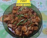 Foto langkah ke 4 dari resep Tahu Ayam Fillet Asam Manis.