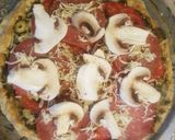 Φωτογραφία βήματος 7 της συνταγής Chicken Crust Pizza - Ελληνιστί Πίτσα με Ζύμη Κοτόπουλο!