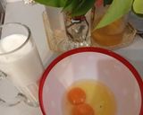 Házilag készült gofri pudingkrémmel és gyümölcsökkel 1290 recept fázis 1 fotója