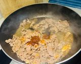 沙茶牛肉炒油菜的食譜步驟2照片