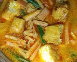 Foto langkah ke 6 dari resep Lodeh Rebung Kacang Panjang.
