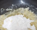 A picture of step 2 of Basic White sauce / Bechamel Sauce.