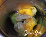 A picture of step 1 of Raw Mango Sharbat.