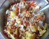 A picture of step 4 of Chatpata Bhel Puri.