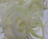 Foto del paso 2 de la receta: Tarta quiche de apio, manzana y Roquefort