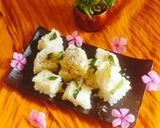 A picture of step 4 of Instant semolina dhokla suji(rava) dhokla.