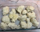 Foto del paso 1 de la receta: Coliflor con pollo y salsa “sin nata” gratinado. 🍽