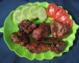 Foto langkah ke 4 dari resep Ayam bakar bumbu santan.