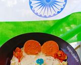 A picture of step 6 of Tricolour Rasmalai / Quick Rasmalai.