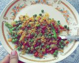 A picture of step 7 of Peas/Matar Poha.