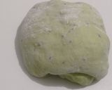 Foto langkah ke 16 dari resep Wijen Hitam Putih Pandan Sourdough Bread (Open Bake Method).