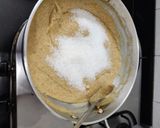 A picture of step 6 of Instant Moong dal halwa.