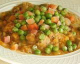 A picture of step 6 of Seven Veggie Koottu (stew).