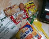 Foto langkah ke 1 dari resep Sagu keju susu teflon dan no mixer,takaran sendok.