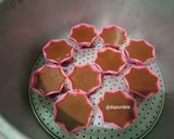 Foto langkah ke 4 dari resep Bolu Sakura Kukus (Eggless).