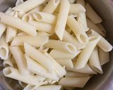 A picture of step 2 of Valentines Pink Pasta.