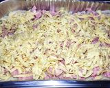 Foto del paso 5 de la receta: Pastel de papas con jamón, queso y pollo