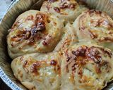 Foto del paso 10 de la receta: Pan🥯🥐🧇de piña🍍sin amasar🍯🧀🥯