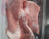 Foto del paso 1 de la receta: Secreto al horno con pimientos asados