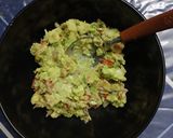 A picture of step 1 of Avocado toast sandwich.