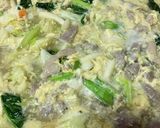 รูปขั้นตอนการทำที่ 3 ของ “ราดหน้าหมูนุ่ม”