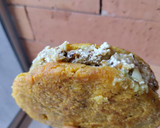 Foto del paso 7 de la receta: Arepa de maíz🫓🌽 rellena de salteado🌯🌮🤪 de berenjena ahumada🍆🥙🧆