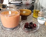 Foto del paso 8 de la receta: Gazpacho de Cerezas con Queso fresco de Cabra