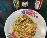 हरी प्याज़ वाली नूडल्स 🍝 रेसिपी चरण 5 फोटो