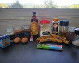 Φωτογραφία βήματος 1 της συνταγής Banana bread ή μπανάνα κέικ 🍌